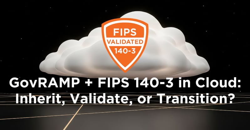 GovRAMP + FIPS 140-3 in Cloud Inherit, Validate, or Transition Logo. 2png