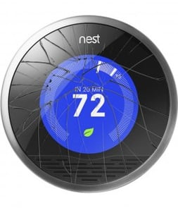 CrackedNestThermostat