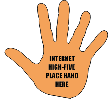 high-five