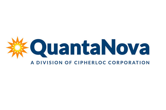 Logo for QuantaNova (a division of CipherLoc)