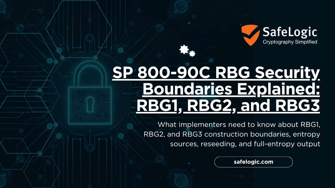 SP 800-90C RBG Security Boundaries Explained RBG1, RBG2, and RBG3